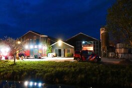 Brandweer rukt groots uit voor "schuurbrand" in Zuidoostbeemster