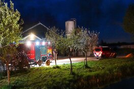Brandweer rukt groots uit voor "schuurbrand" in Zuidoostbeemster