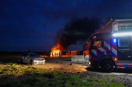 Brandweer rukt groots uit voor "schuurbrand" in Zuidoostbeemster