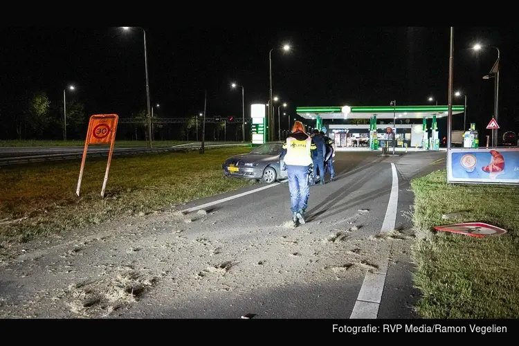 Automobilist raakt rijbewijs kwijt na ongeval op A7