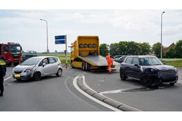Gewonde na ongeval op rotonde N244