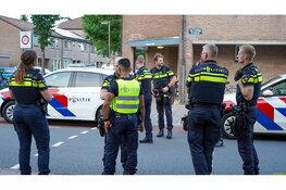 Politie in grote getale ter plaatse vanwege ruzie na ongeval