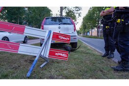 Automobilist aangehouden na eenzijdig ongeval