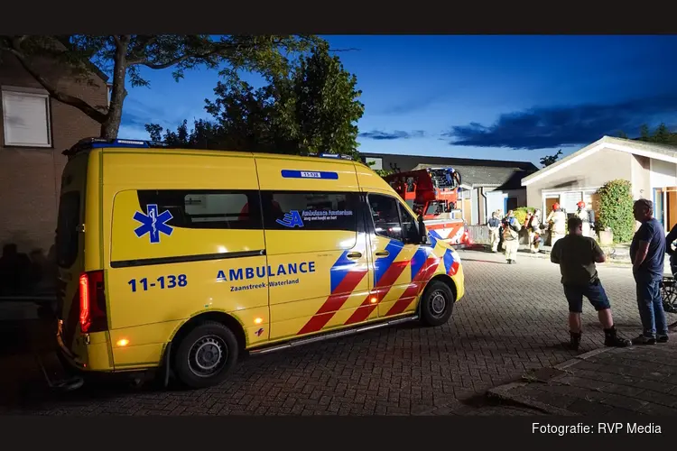 Vrouw gewond na woningbrand in Purmerend