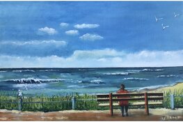 Zee van kleur – schilderijen van Paula Eradus te zien bij de VVV