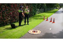 Fatbiker met spoed naar ziekenhuis na botsing met taxibus