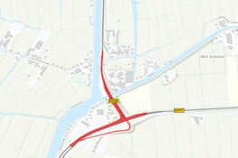 Afsluiting rondom 't Schouw van 14 tot en met 22 september