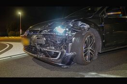 Forse schade na botsing op Purmerendse kruising