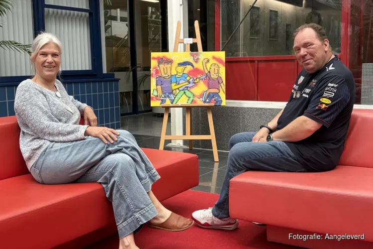 Kunstenaar Henk Veen exposeert bij Dijklander Ziekenhuis locatie Purmerend