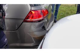 Schade en hinder na kettingbotsing op N244