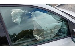 Schade en hinder na kettingbotsing op N244