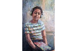 Impressionistisch schilderijen van Ronald Roelfsema bij VVV Purmerend