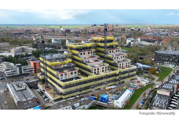 Hoogste punt bereikt bij nieuwbouwproject Terrazza in Purmerend