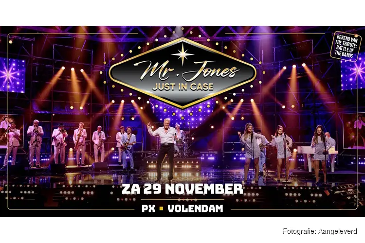 Allerlaatste tickets voor Mr. Jones & Just In Case in Volendam