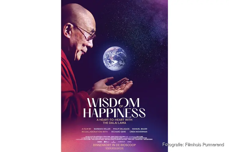 Lezing (Engels) bij film Wisdom of Happiness bij Filmhuis Purmerend