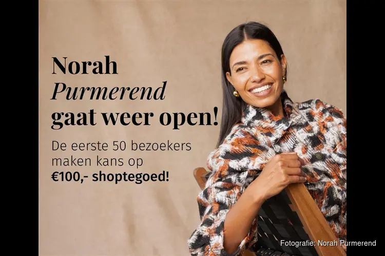 Norah opent nieuwe winkel in Purmerend op 12 februari 2026