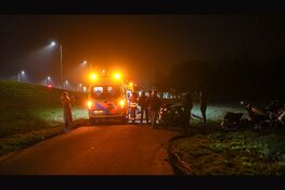 Twee scooters botsen frontaal in Noordbeemster