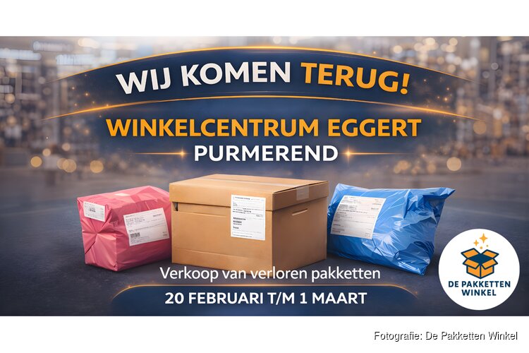 Populaire 'verloren pakketten'-pop-up in Purmerend van 20 februari - 1 maart