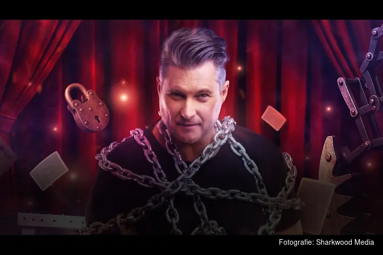 Christian Farla eert Houdini op het toneel: 100 jaar Houdini in de Purmaryn