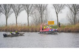 Grote zoekactie in Noordhollands kanaal bij Zuidoostbeemster