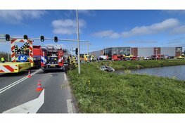 Auto te water in Purmerend