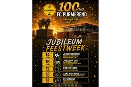 Voetbalclub FC Purmerend bestaat dit jaar maar liefst 100 jaar