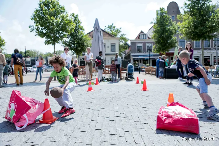 Plezier tijdens buitenSPEELdag in de gemeente Purmerend