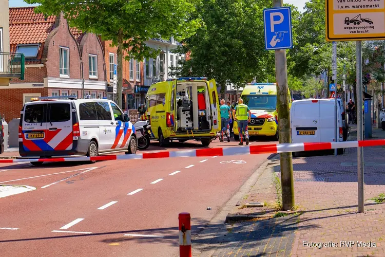 Scooterrijder gewond na aanrijding met auto in Purmerend
