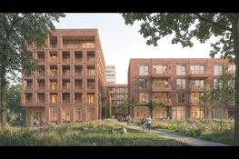 Nieuwe woonbuurt Hometown in Wheermolen-Oost, Purmerend
