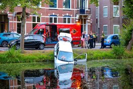 Automobiliste raakt te water tijdens parkeermanoeuvre in Purmerend