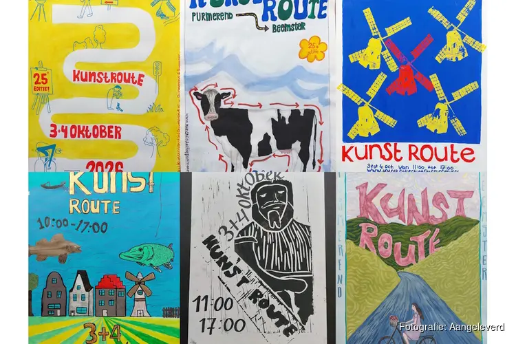 Jong talent geeft kleur aan 25 jaar Kunstroute