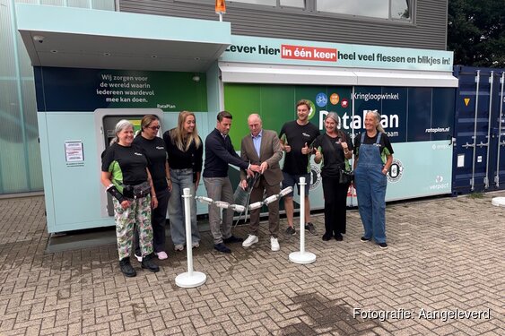RataPlan opent vijfde statiegeldbulkautomaat in Purmerend