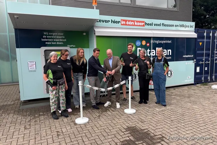 RataPlan opent vijfde statiegeldbulkautomaat in Purmerend