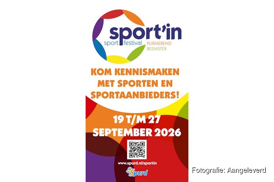 Kennismaken met sportaanbieders en sporten in Purmerend: Sport’in!