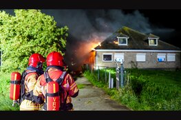 Woning compleet verwoest bij uitslaande brand in Purmerend