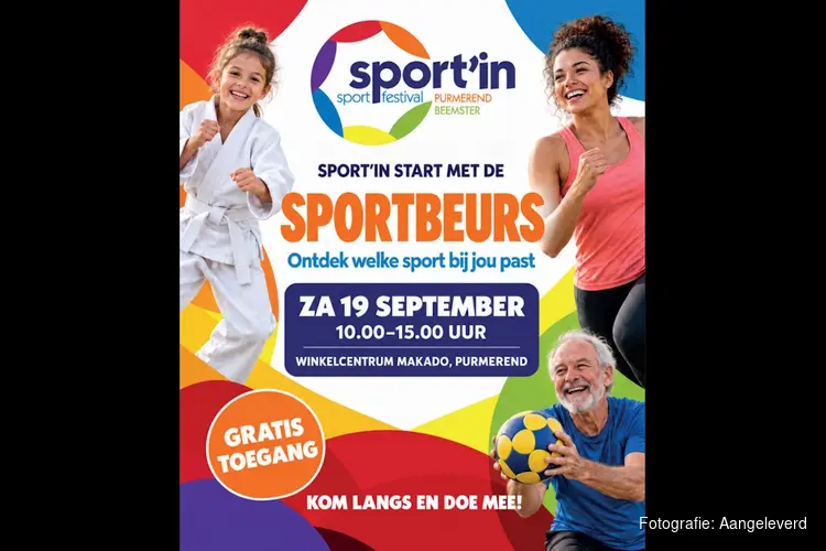 Sportbeurs als start van kennismaken met sporten tijdens week Sport’in