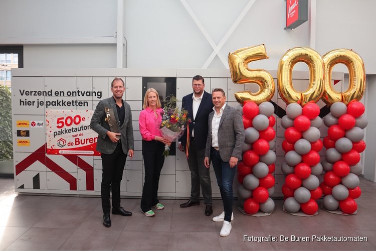 De Buren opent 500e pakketautomaat in Purmerend
