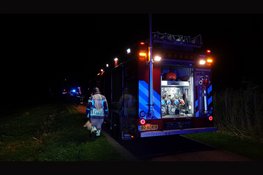 Grootschalige inzet hulpdiensten na vermoedelijke aanrijding op spoor bij Oudendijk