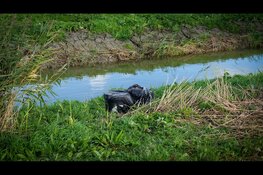 Verdachte vuilniszakken gevonden in sloot Noordbeemster, grote brandweerinzet