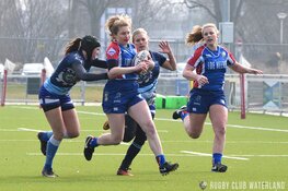 Knappe zege voor RC Waterland dames