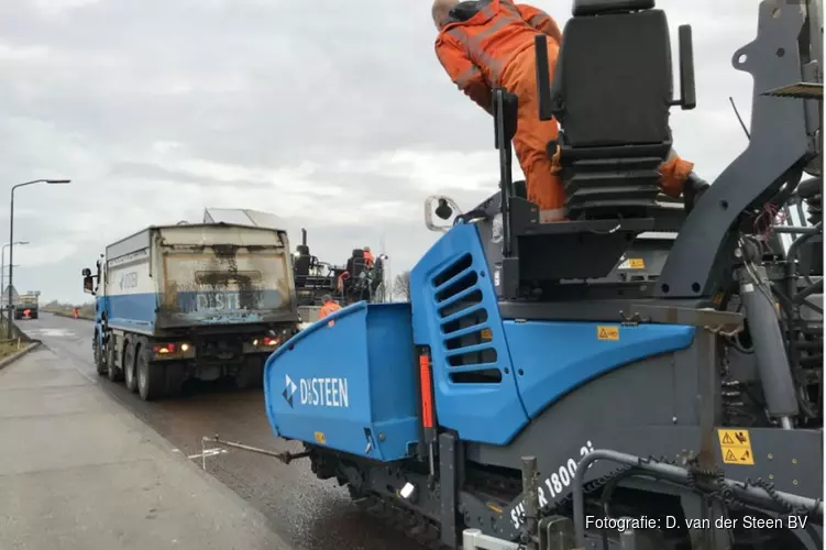 Herstelwerkzaamheden aan Purmerends asfalt