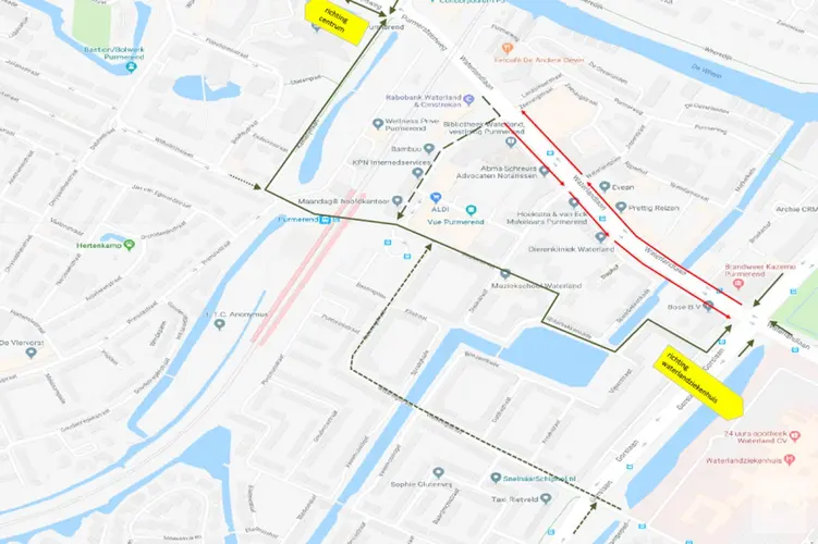Fietspaden aan de Waterlandlaan geasfalteerd