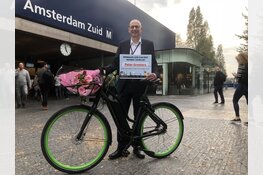 Purmerender wint low car diet noord/zuidlijn en ruilt auto in voor e-bike