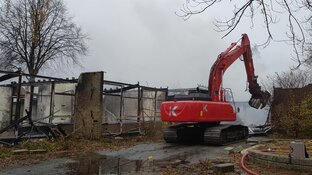 Gebouw Purmerend gesloopt na grote brand: schoolkinderen thuis