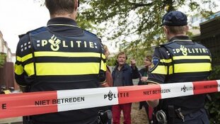 Granaat op straat in Purmerend