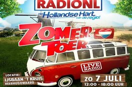RADIONL Zomertoer terug op IJsbaan 't Kruis: Groots muziekspektakel met o.a. Frans Duijts, John de Bever, Henk Dissel e.v.a