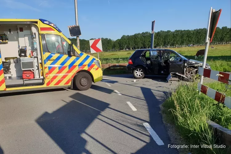 Blikschade na aanrijding Noordbeemster