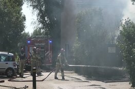 Schuur in brand in Purmerend