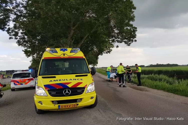 Gewonde wielrenner aangetroffen in Zuidoostbeemster