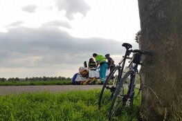 Gewonde wielrenner aangetroffen in Zuidoostbeemster